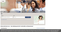 Desktop Screenshot of jobwunderland.com